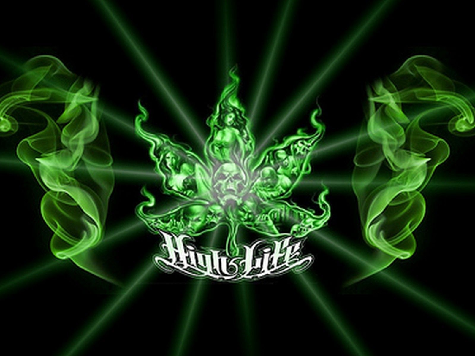 Cool Weed Smoke Wallpaper