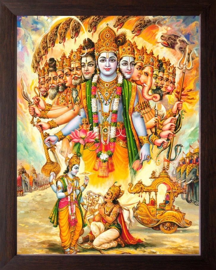 Wallpaper HD Lord Krishna Viraat Roop Wallpapers 40