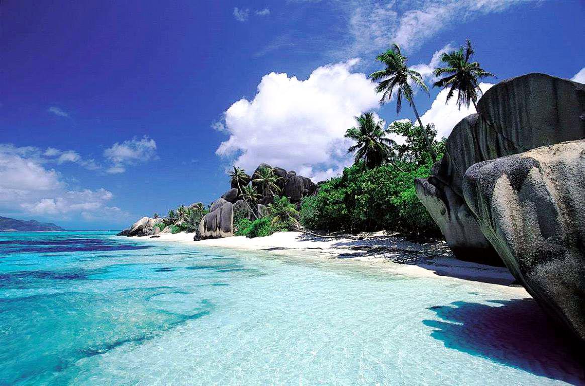 Seychelles Beach High Quality And Resolution Wallpaper