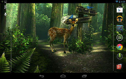 Forest HD Live Wallpaper Android