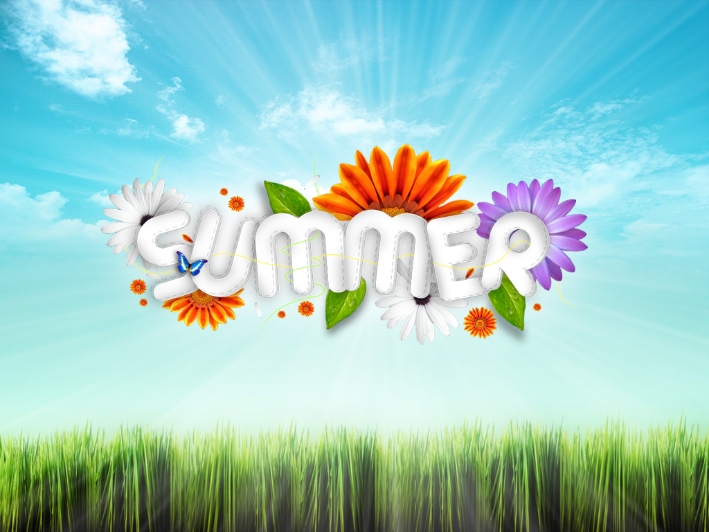 Summer Wallpaper Which Is Under The