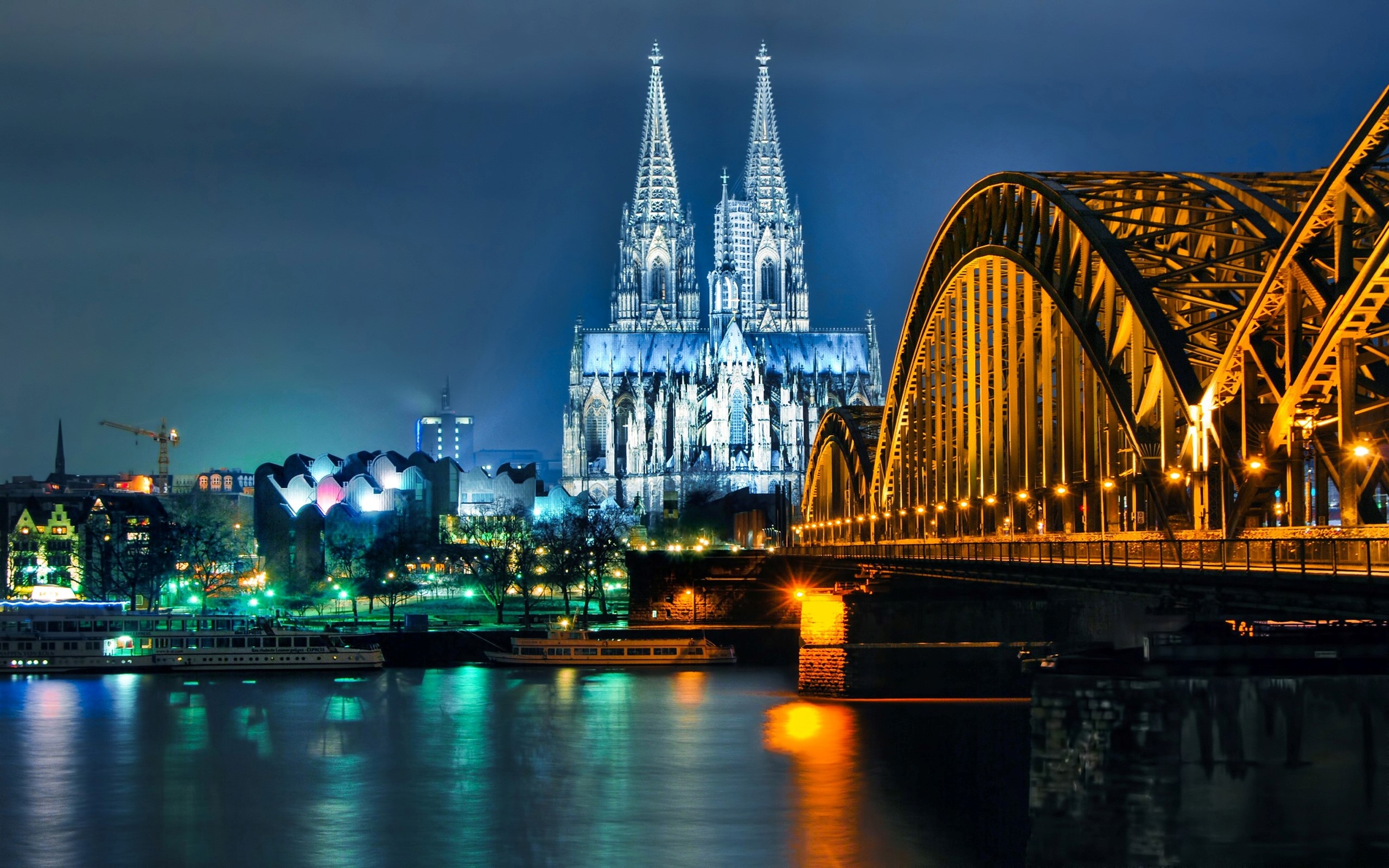 Cologne Cathedral In City Of Germany Wallpaper HD