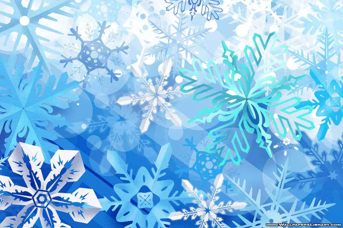 Snowflake Wallpaper Puter Windows