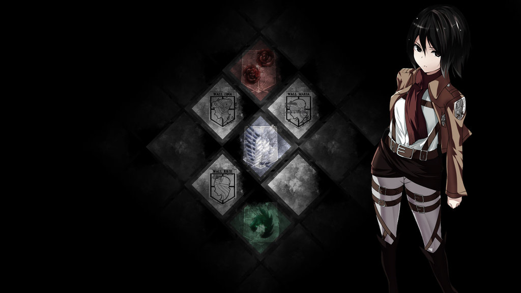 Attack on Titan Wallpaper by QuasiXi on