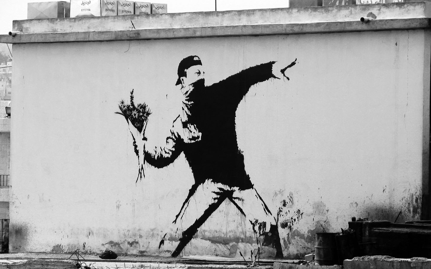 Banksy Graffiti Art Wallpaper Image Amp Pictures Becuo