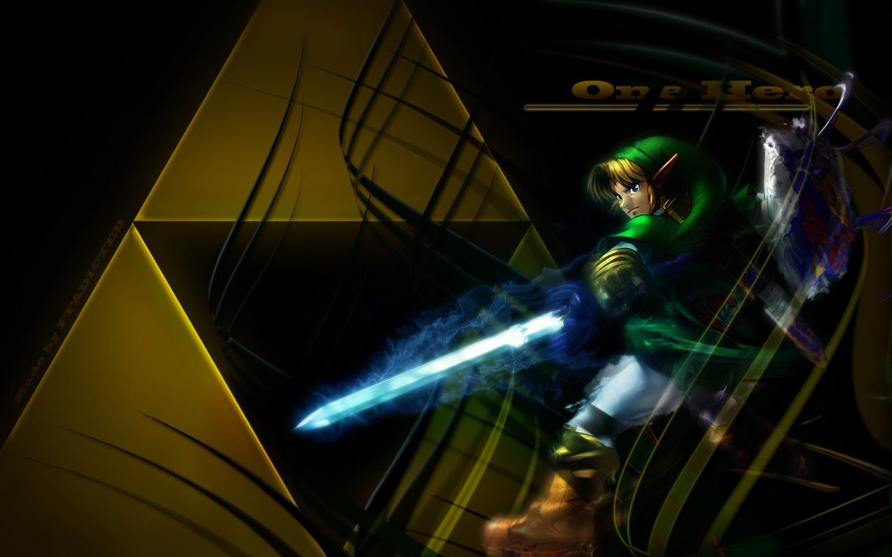 One Hero Zelda Wallpaper By Ffadicted
