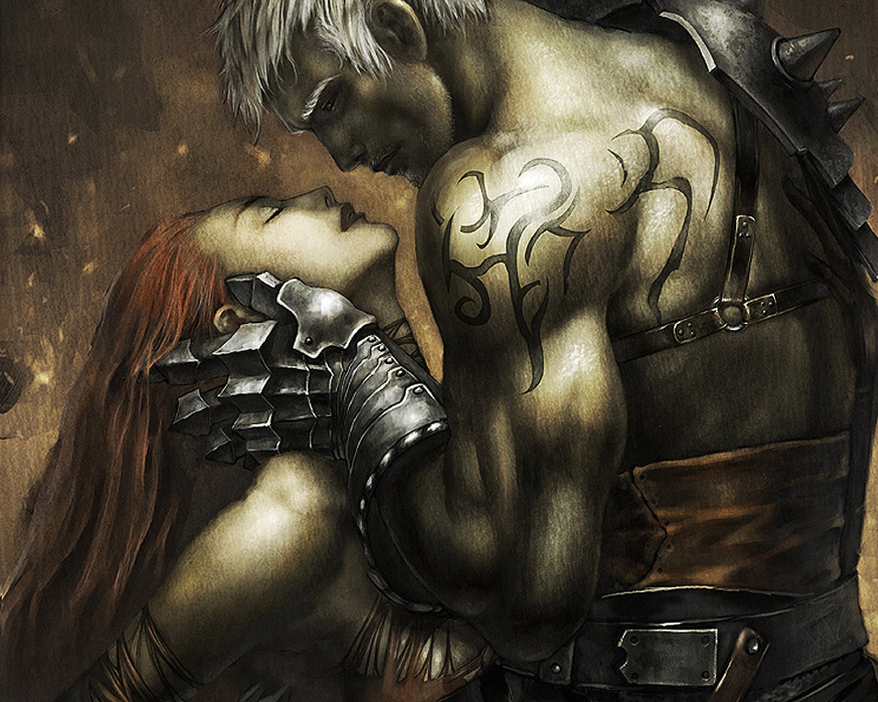 Male Warriors In Fantasy Art That Are Heavily Sexualized
