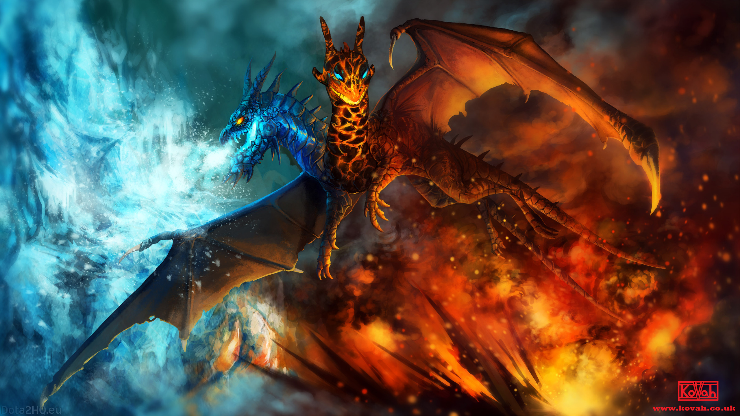 A Song Of Fire And Ice Hq Wallpaper Dota