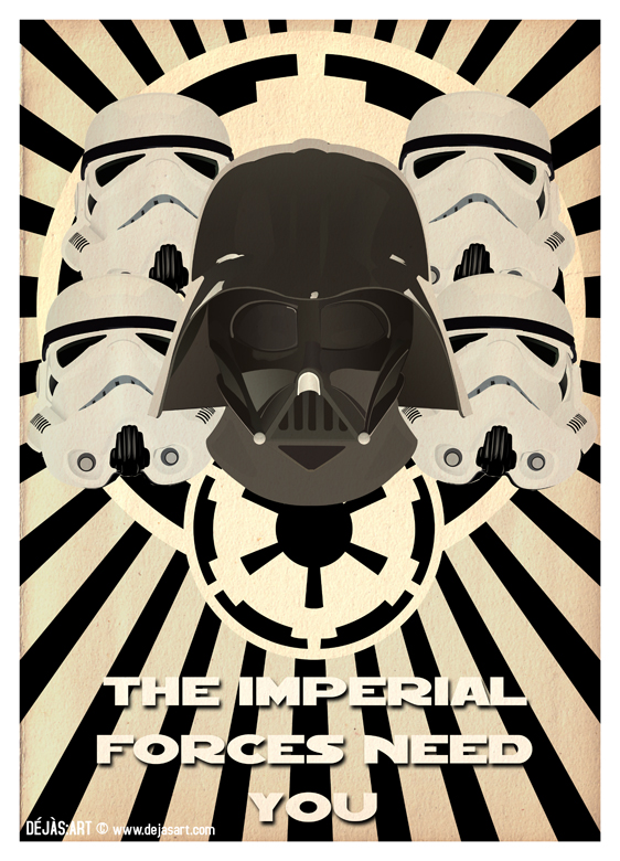 Star Wars Propaganda Poster By Dejas