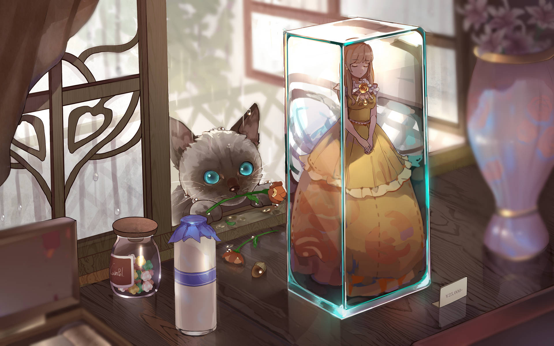 Anime Cat Wallpaper