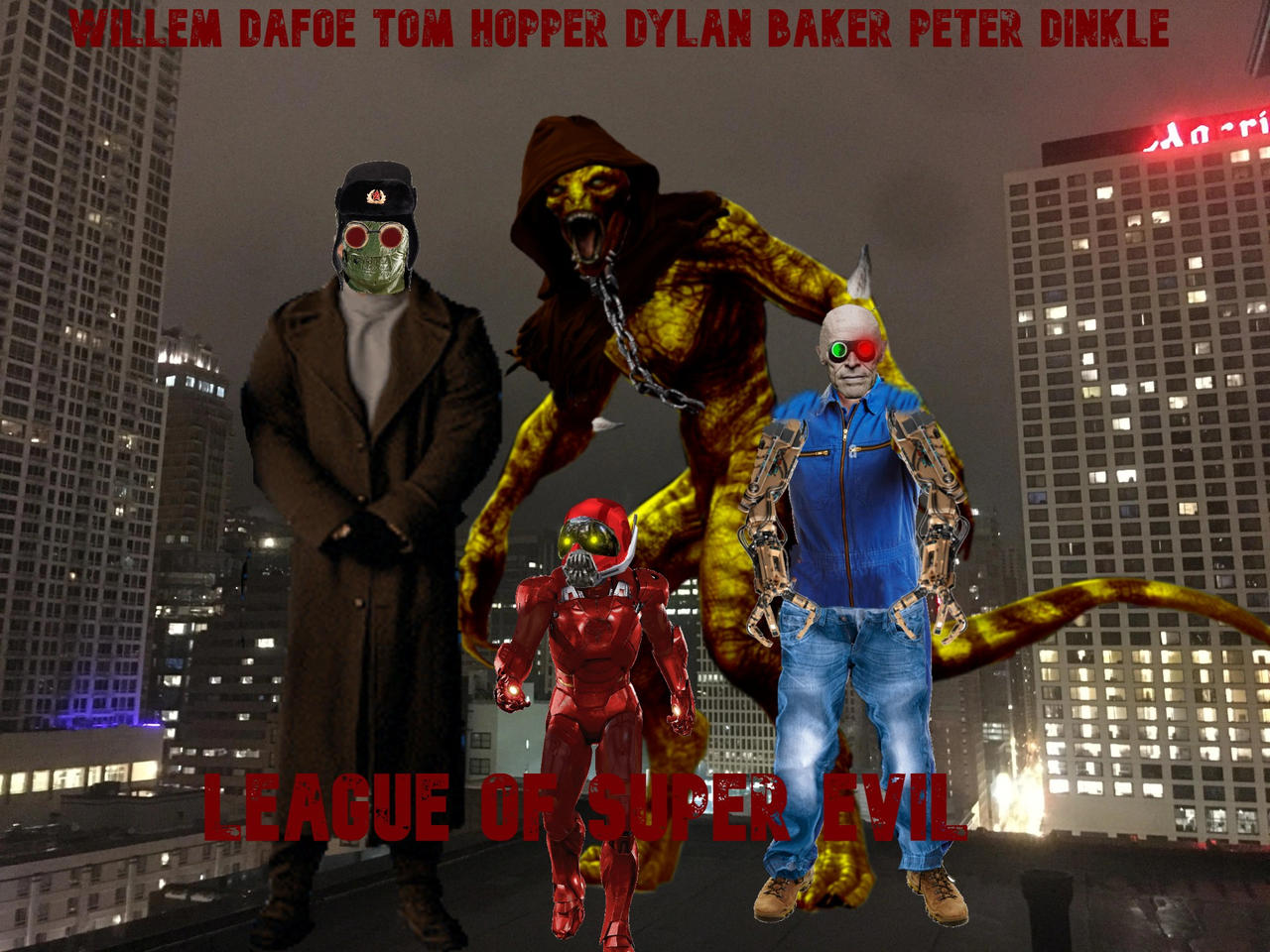 League Of Super Evil Live Action Poster By Superheromoviefan Wallpaper