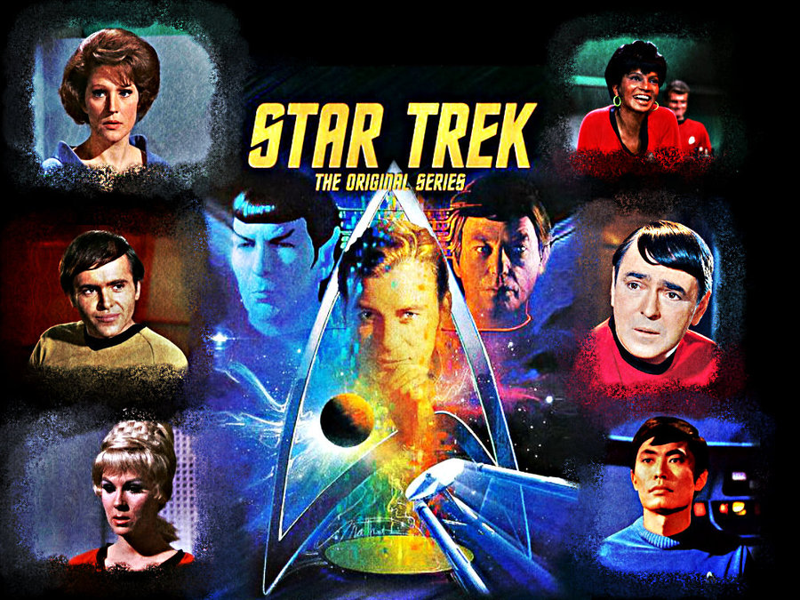 Wallpaper Star Trek Tos By Scifiman