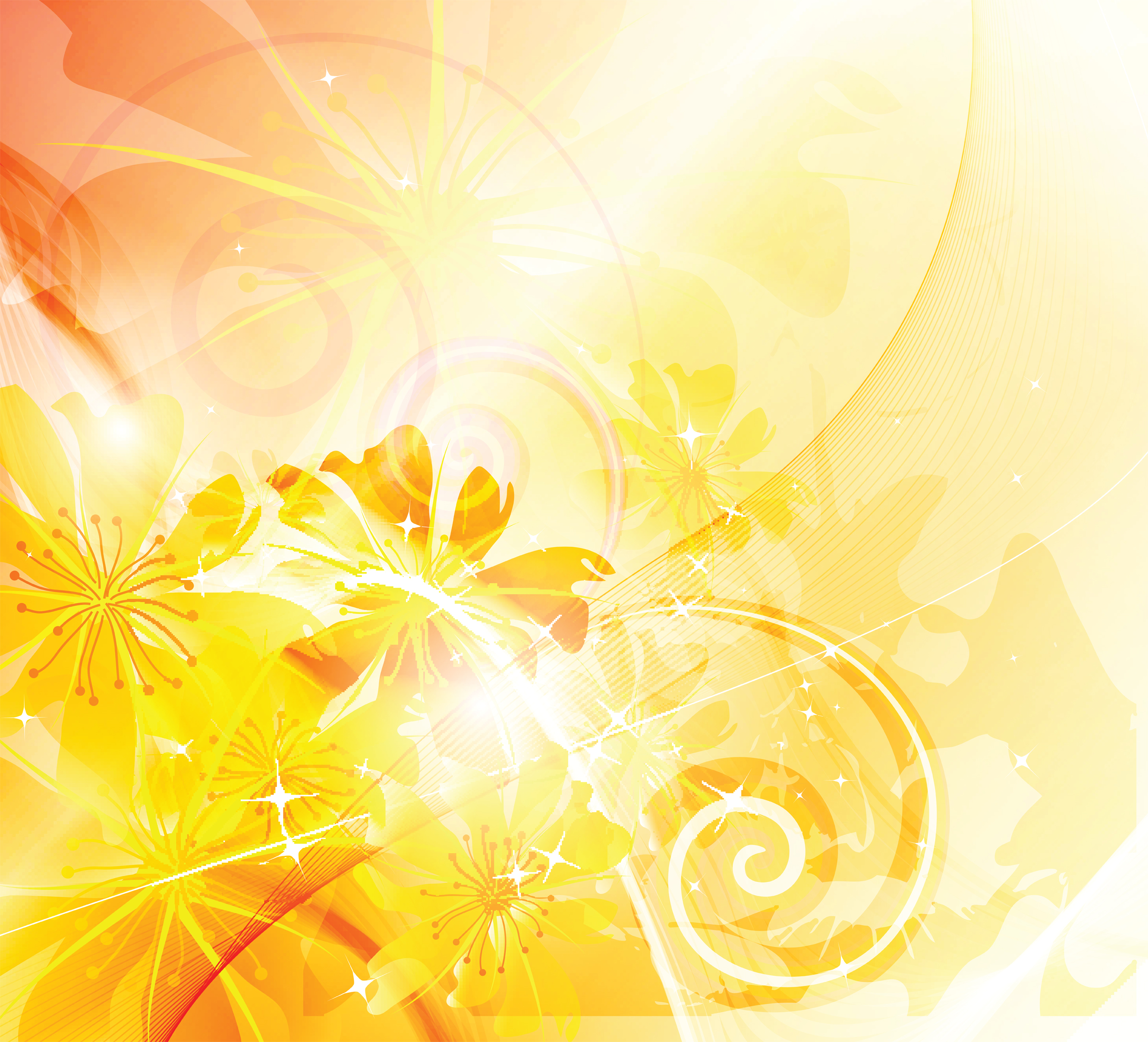 Orange and yellow background jpg Black Background and some PPT