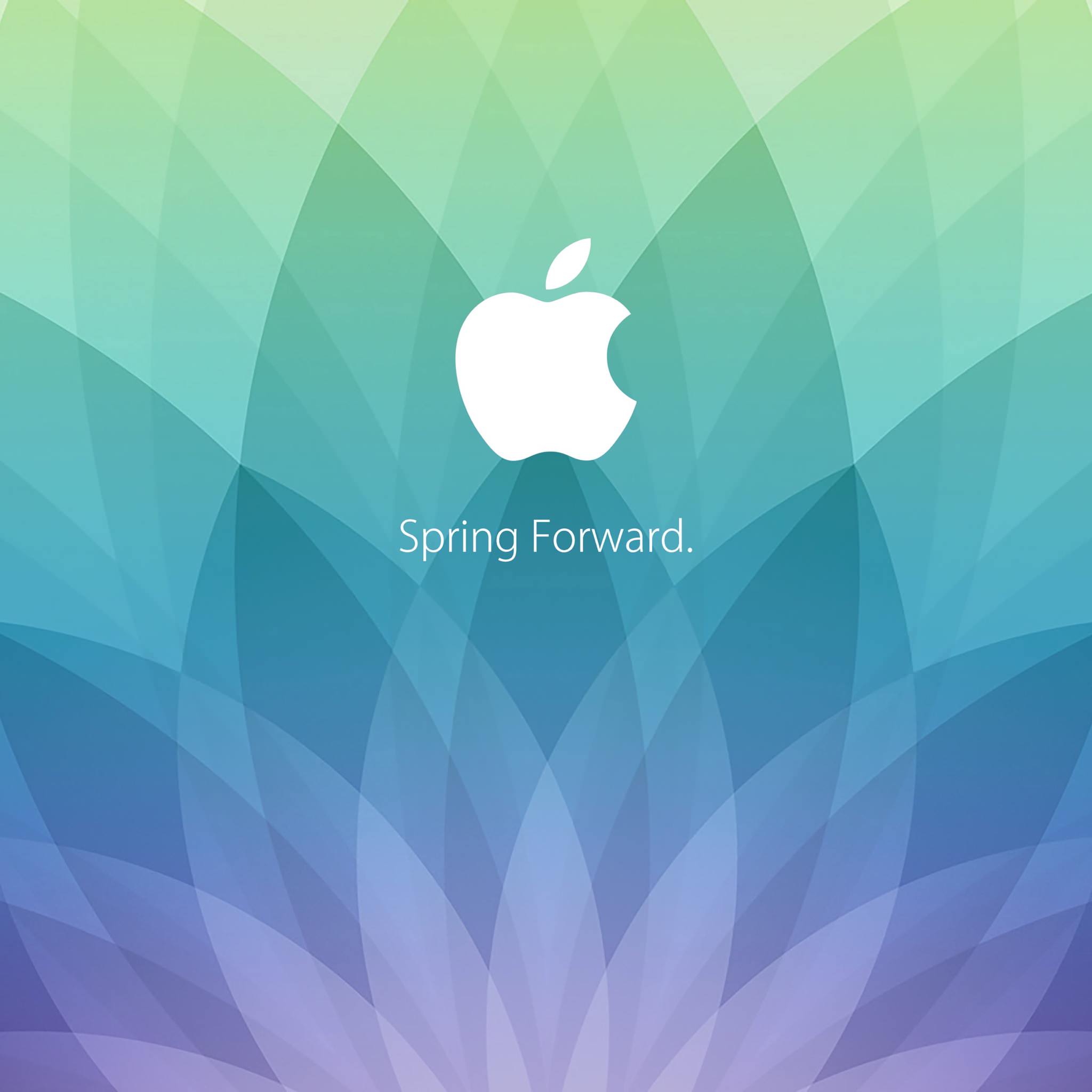Spring Events Forward Green Blue Purple Wallpaper Sc iPad