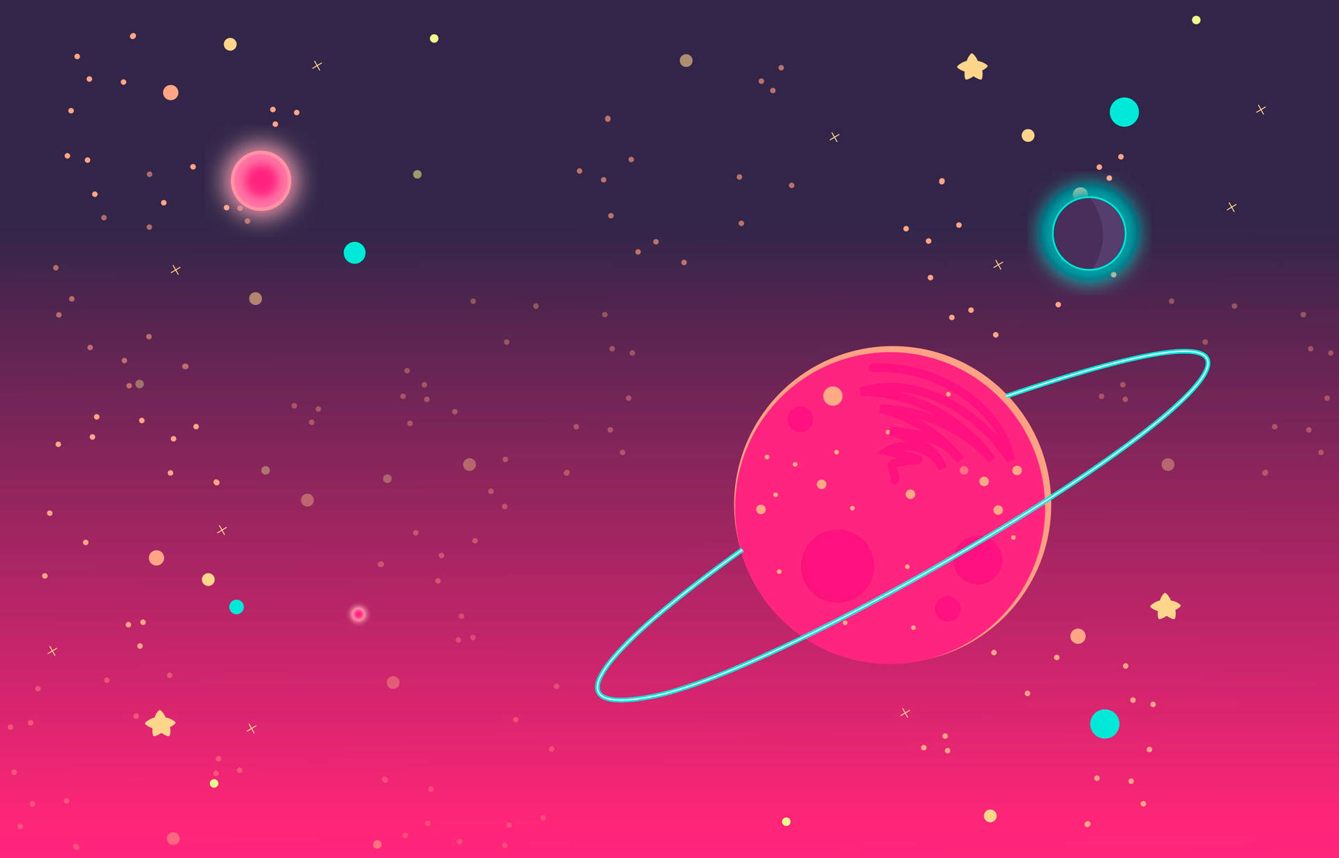 Saturn 4k Wallpaper