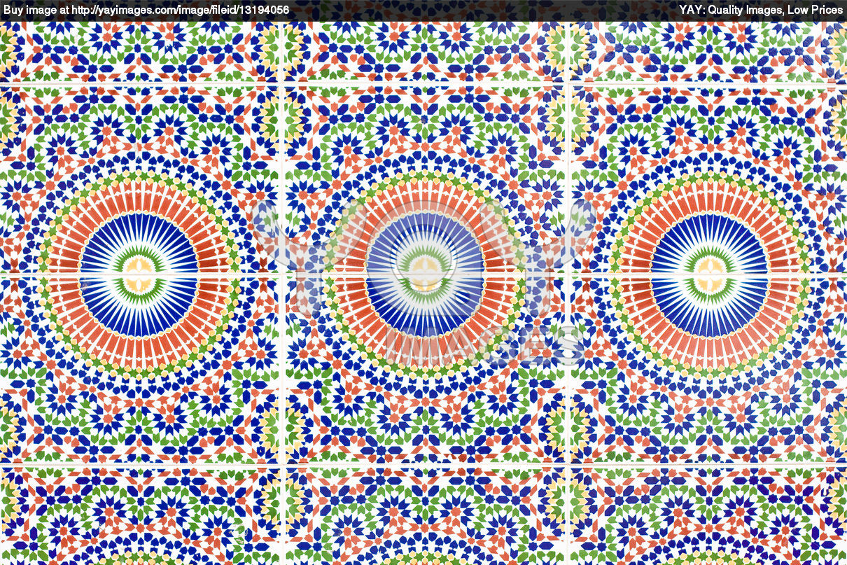 Talavera Tile Moorish Wallpaper Joy Studio Design Gallery