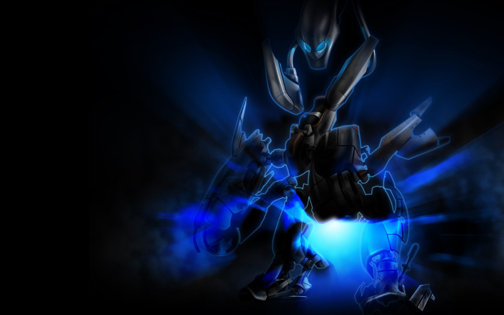  resolution Alienware Wallpaper Blue is provided with high quality 1024x640