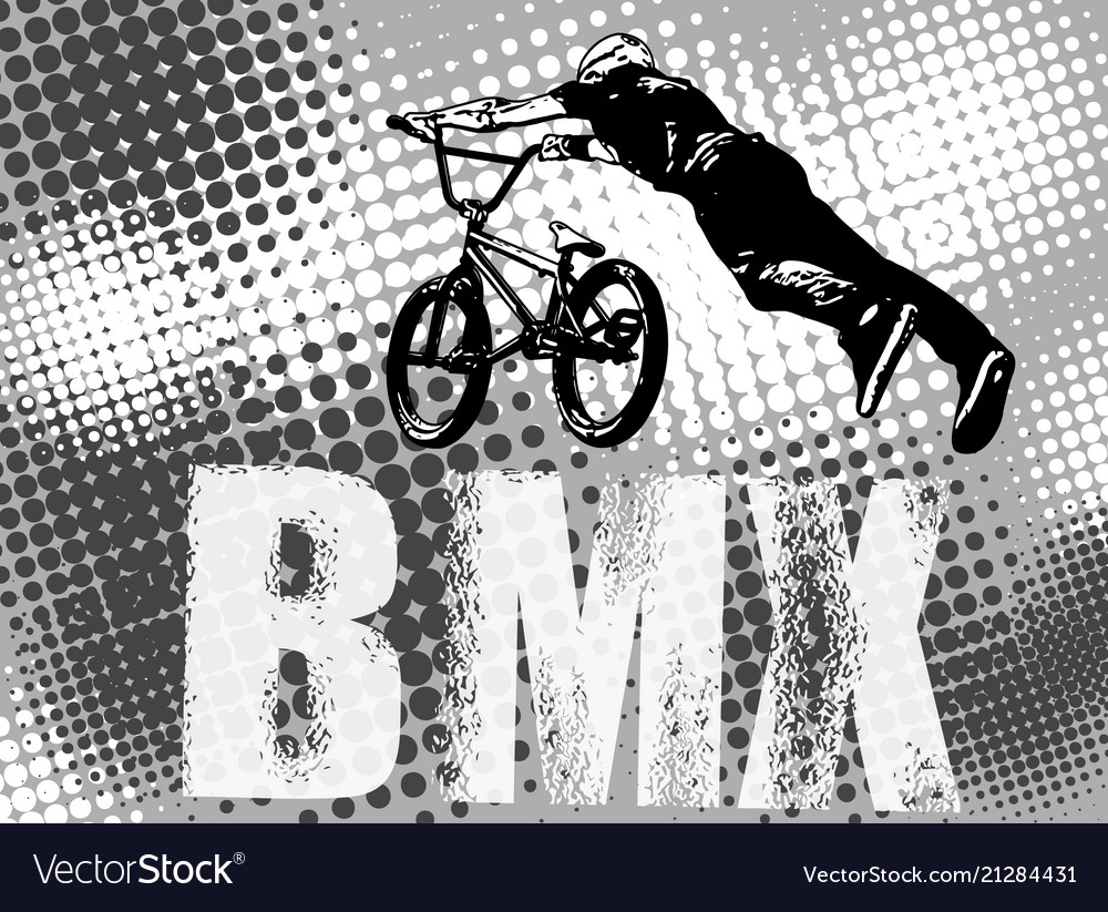 Bmx Background Abstract Vector Image