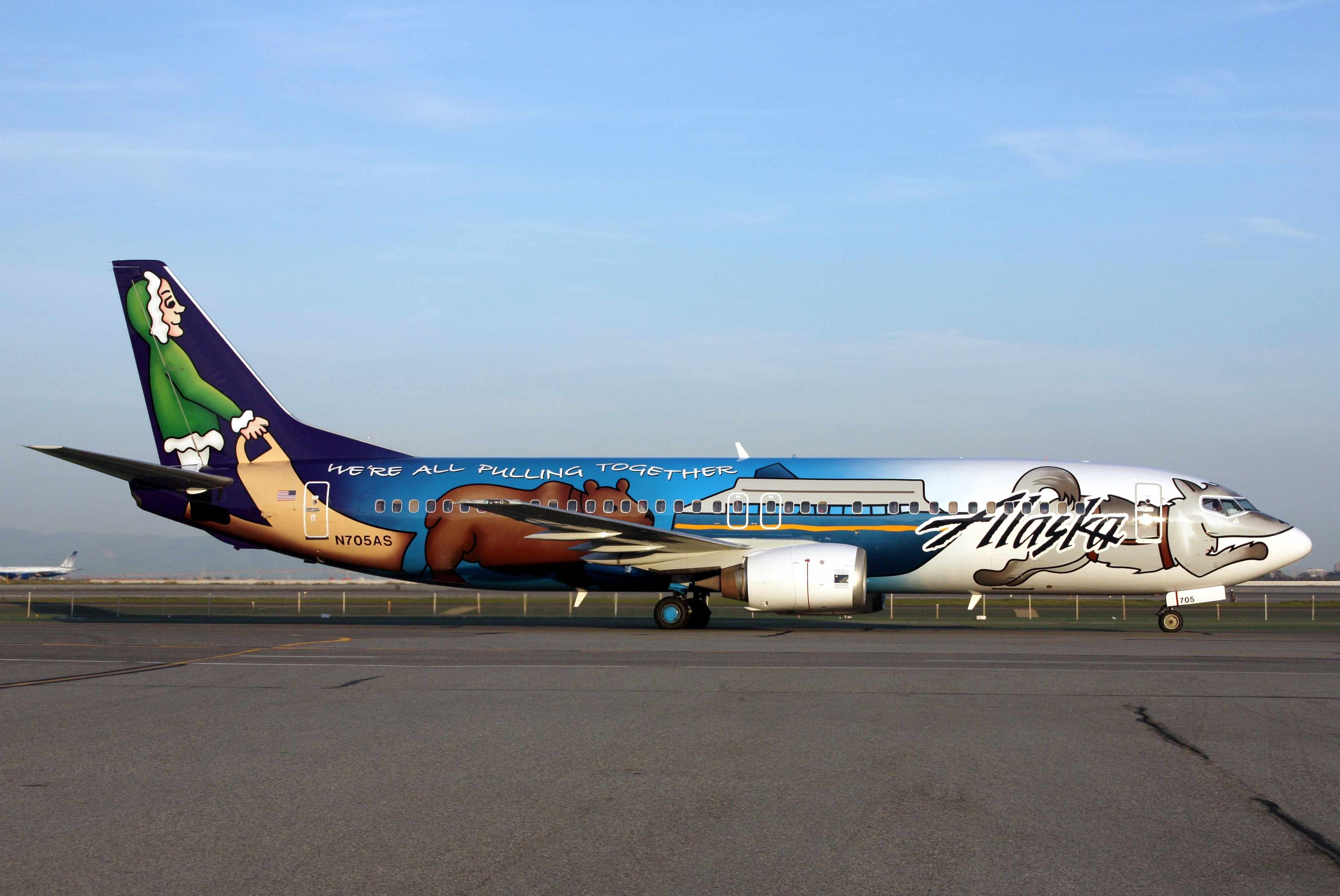 Boeing Alaska Airlines Airline Airliner