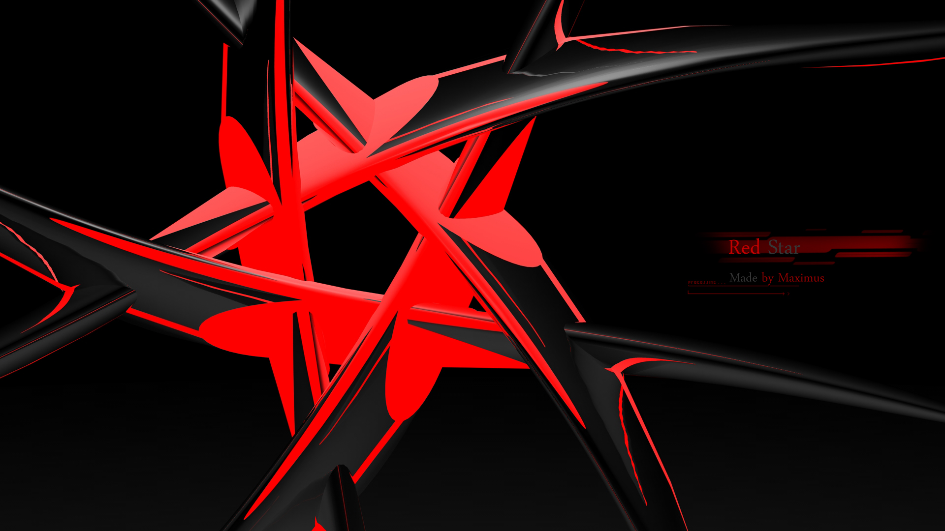 🔥 Download Red Star Wallpaper Minimalistic by @sfuller18 | Red Star