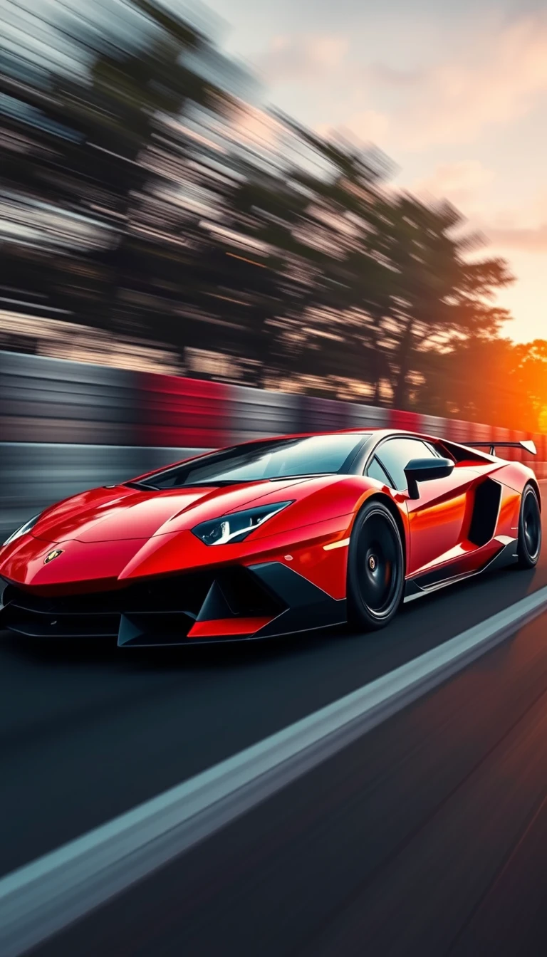 Lamborghini Aventador Phone Wallpaper