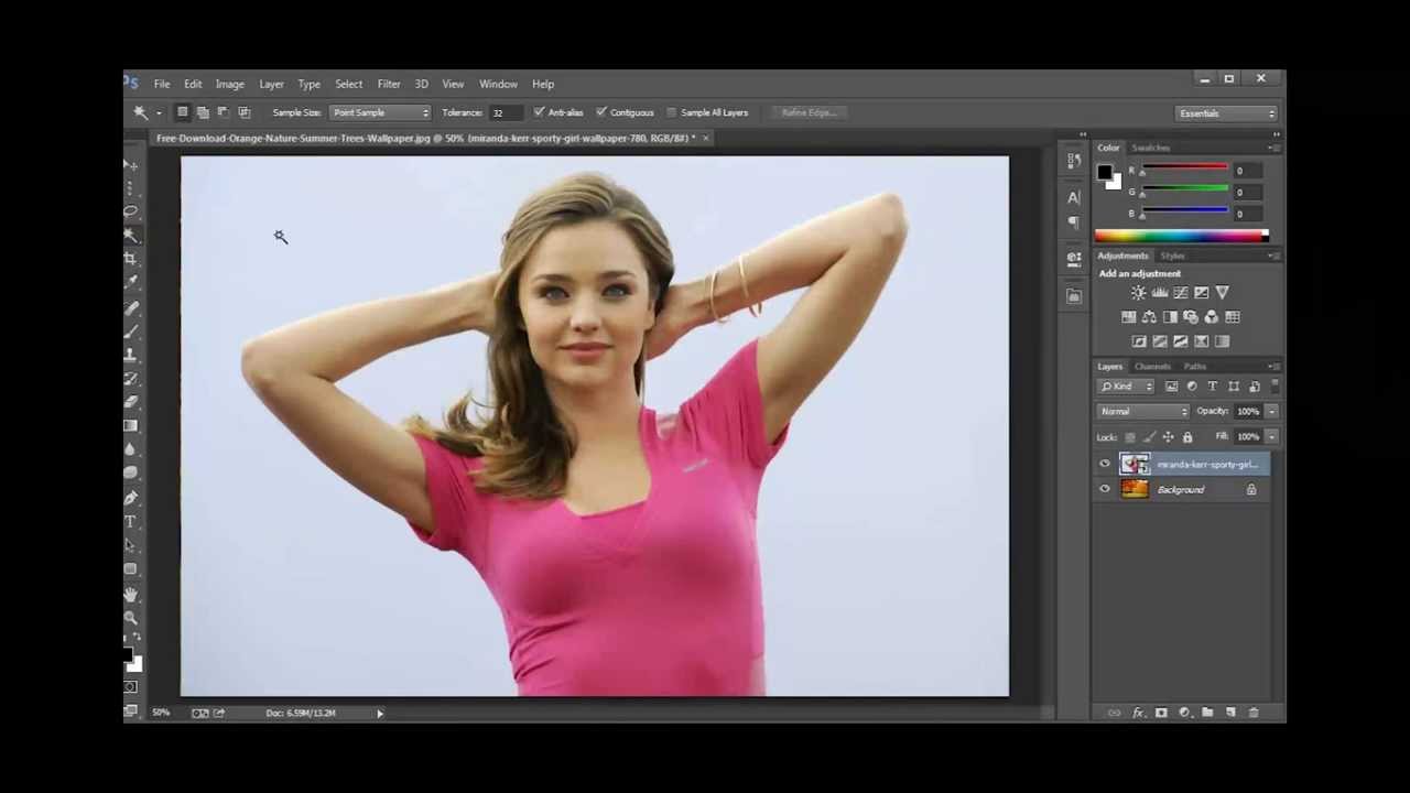 Adobe Photoshop Cc Remove Change Background