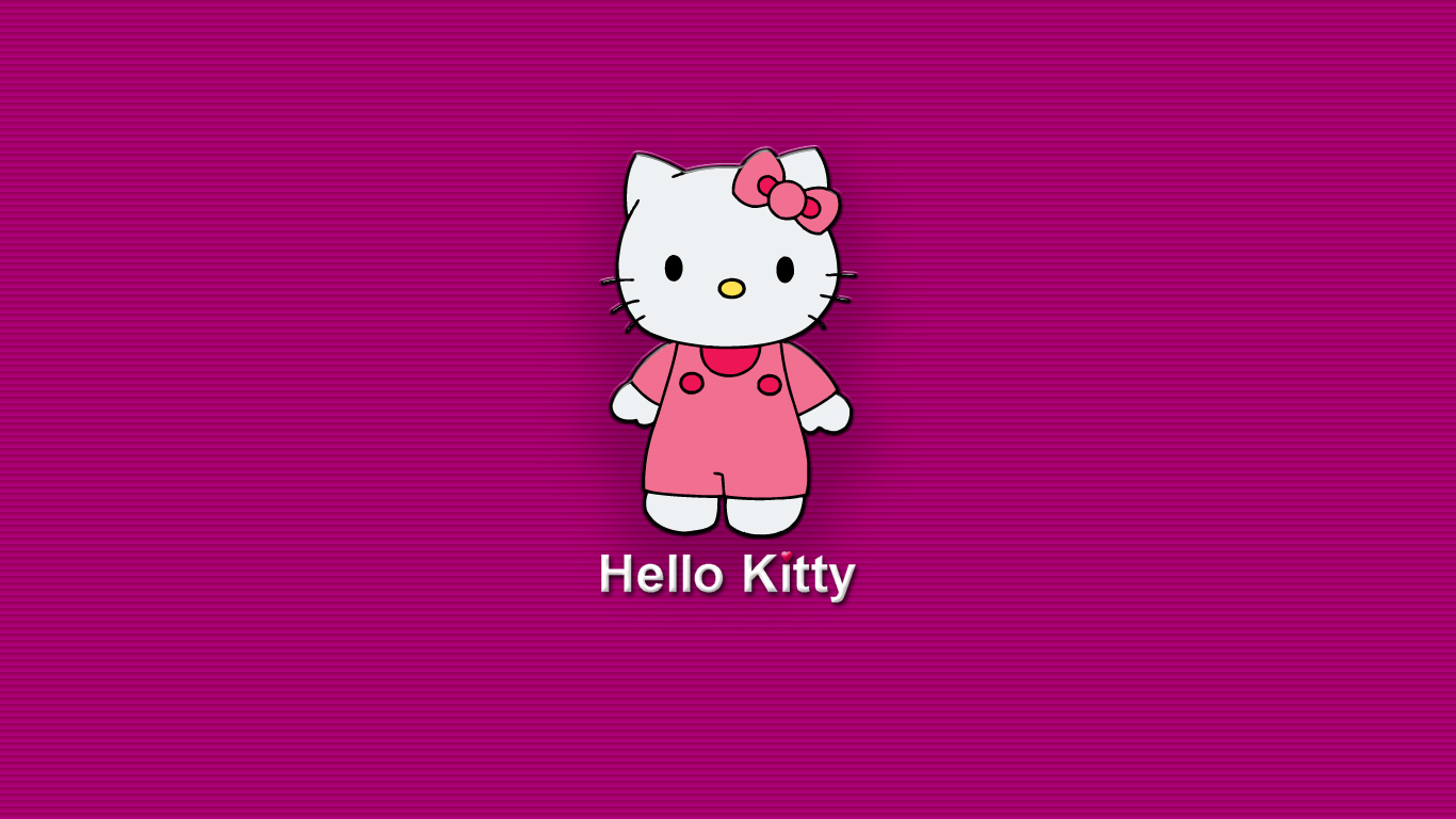 Hello Kitty Background For Laptops HD