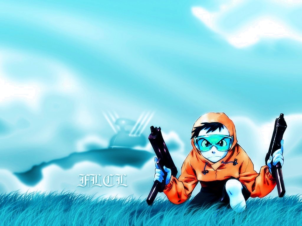Flcl Fooly Cooly HD Wallpaper Anime Manga