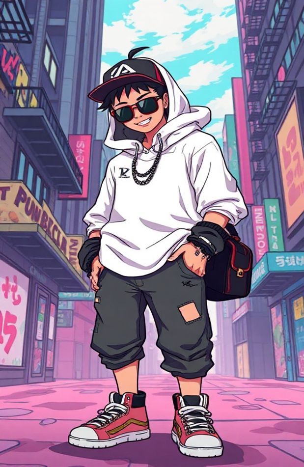 Rip Pop Smoke Anime Wallpaper