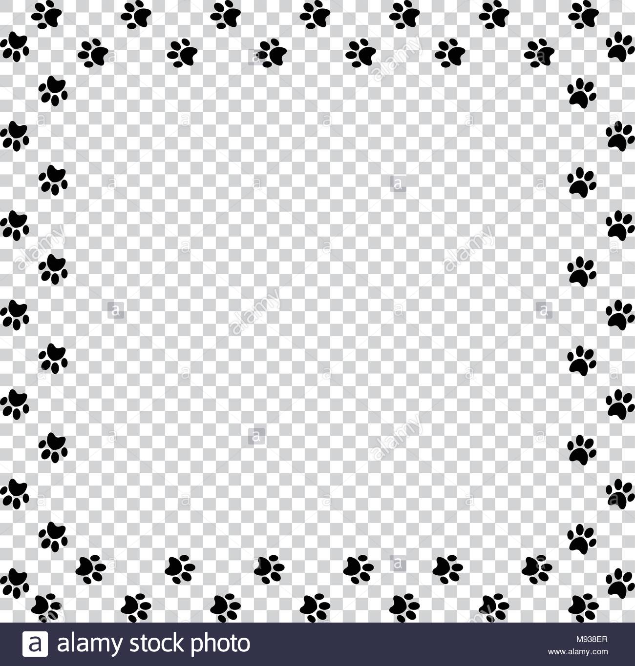 Free download Seamless cat paw background Vector Image of Backgrounds