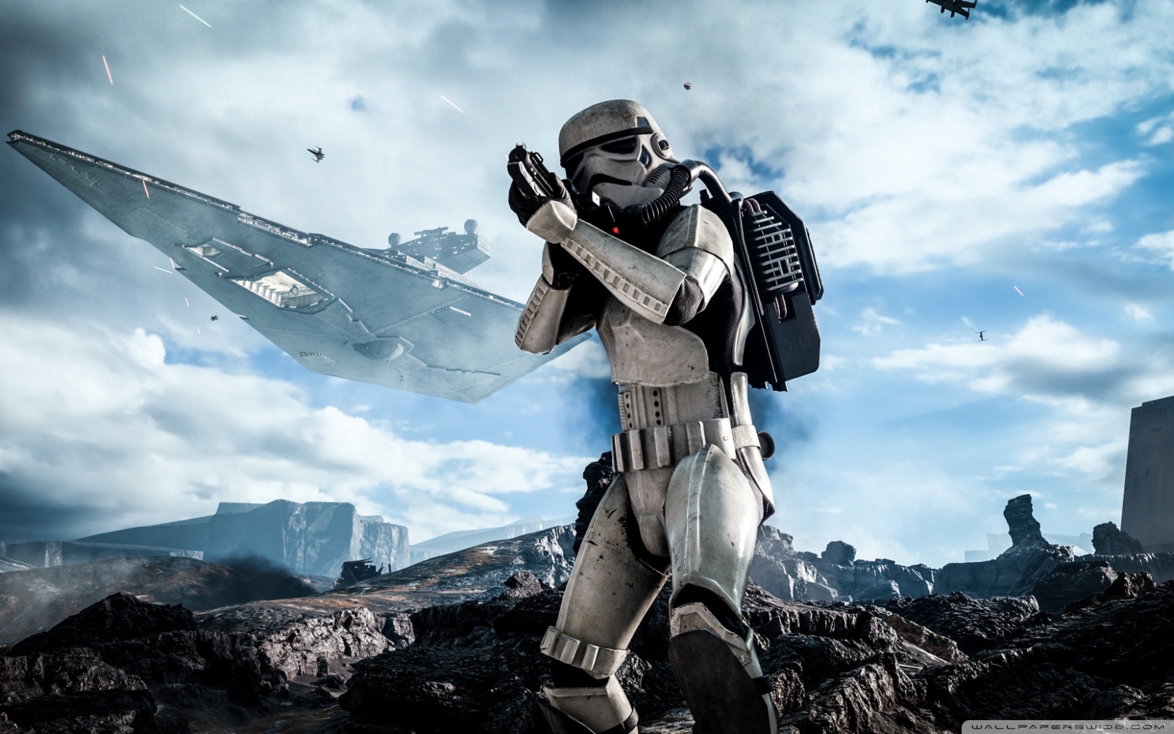 Star Wars Battlefront Stormtrooper 4k HD Desktop Wallpaper For