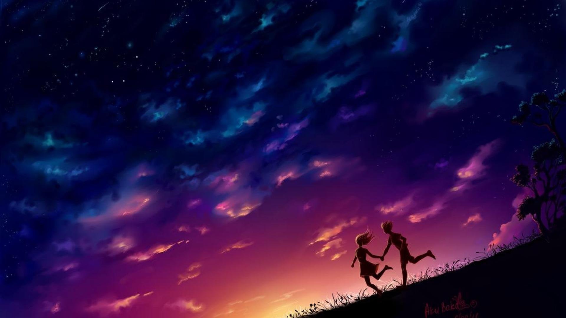Anime Couple Wallpaper