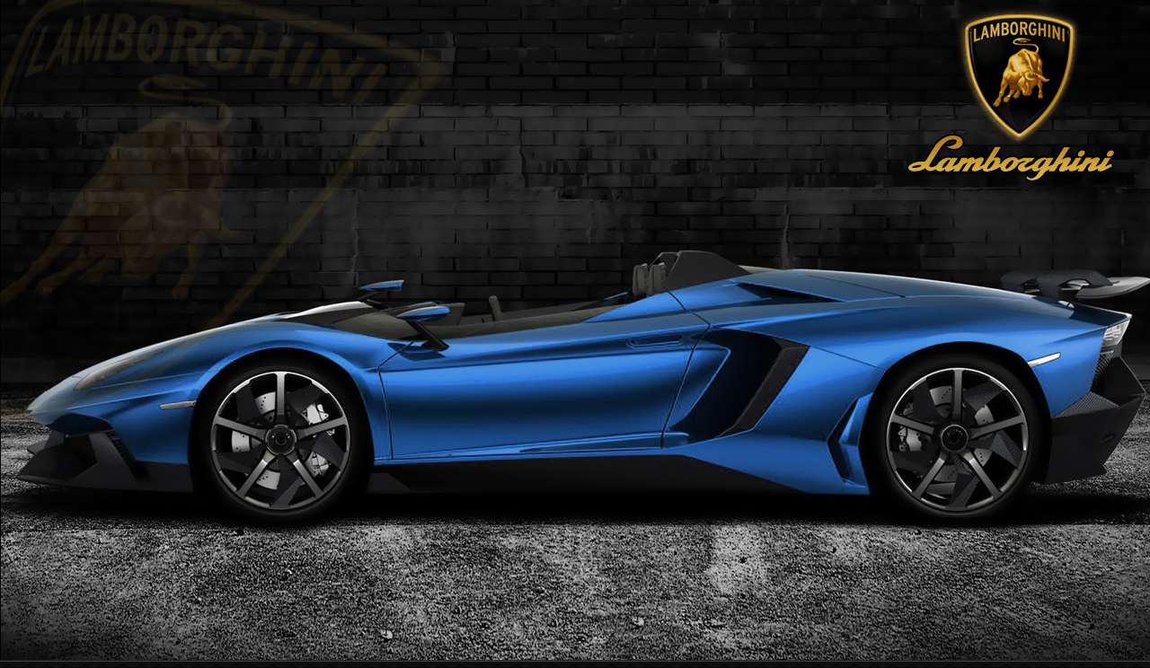 Lamborghini Aventador Blue Wallpaper HD Resolutions