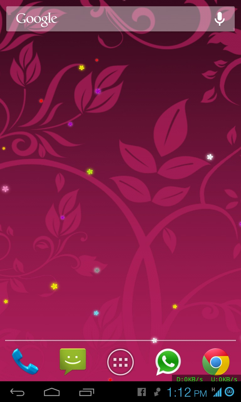 Dutadev Update Flowers Live Wallpaper Custom Background