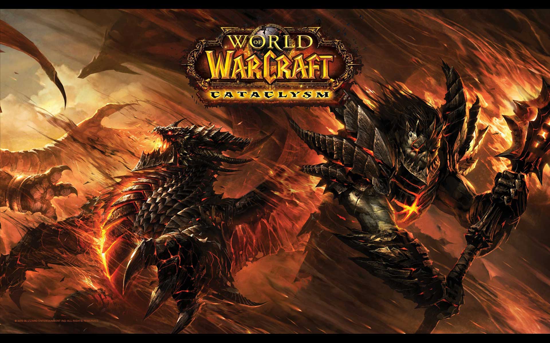 Wallpaper Deathwing World Of Warcraft
