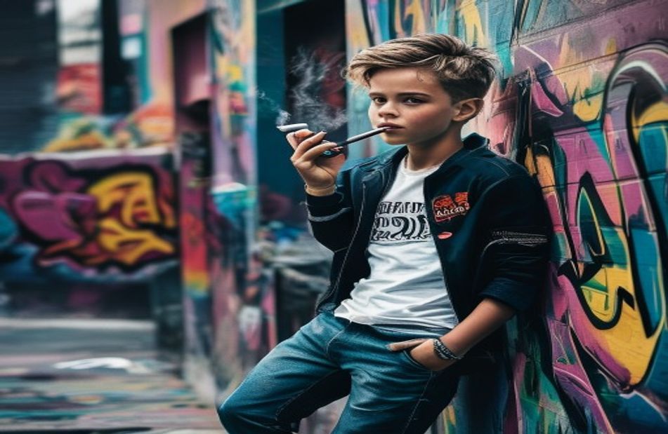 Smoker Boy Wallpaper