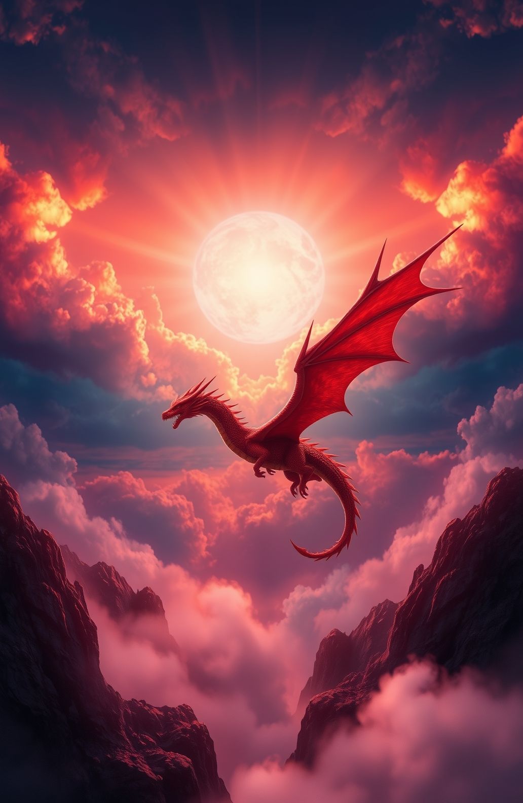 Red Dragon Wallpaper Hd