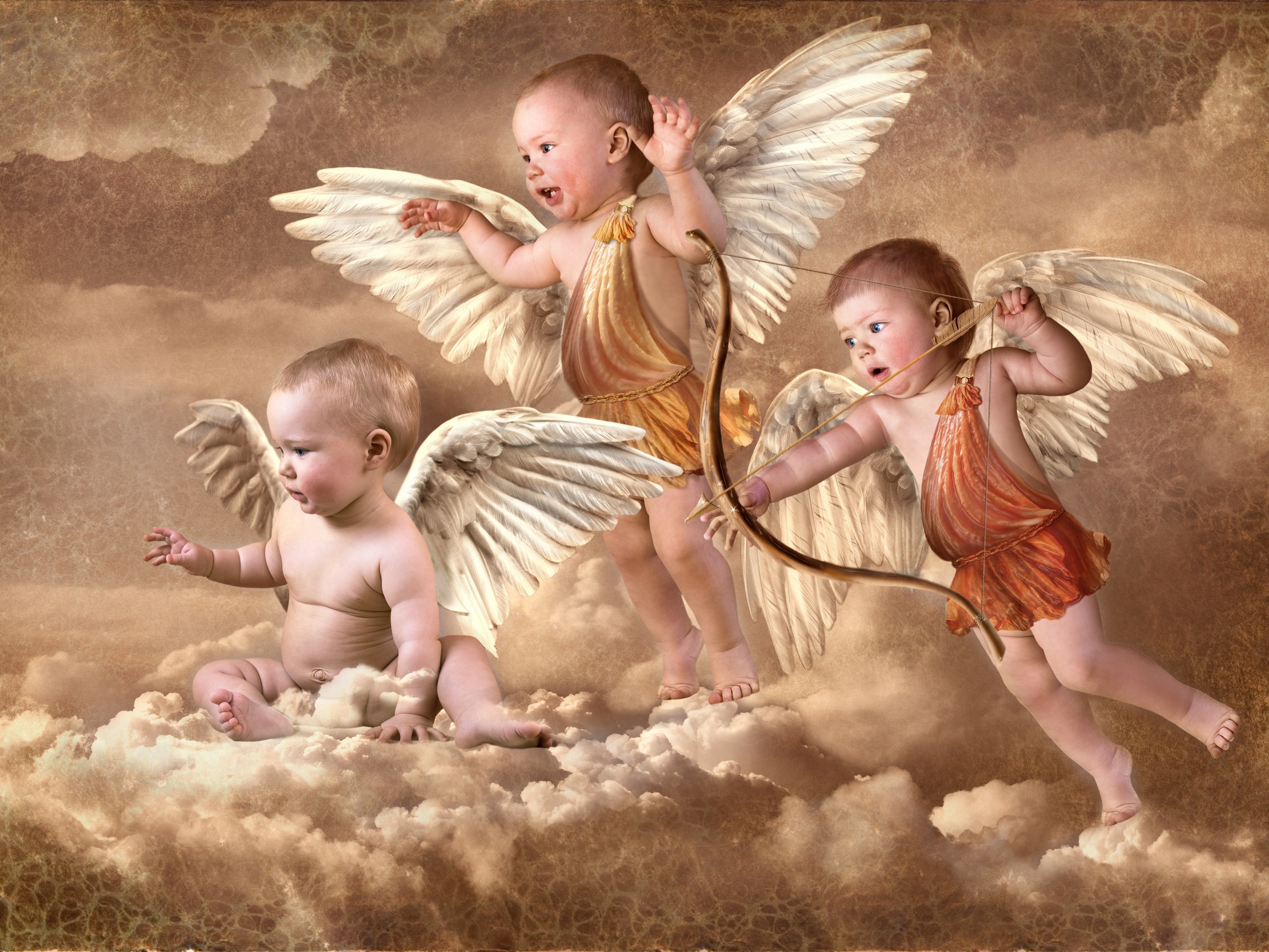 Heavenly Angels Desktop Wallpaper