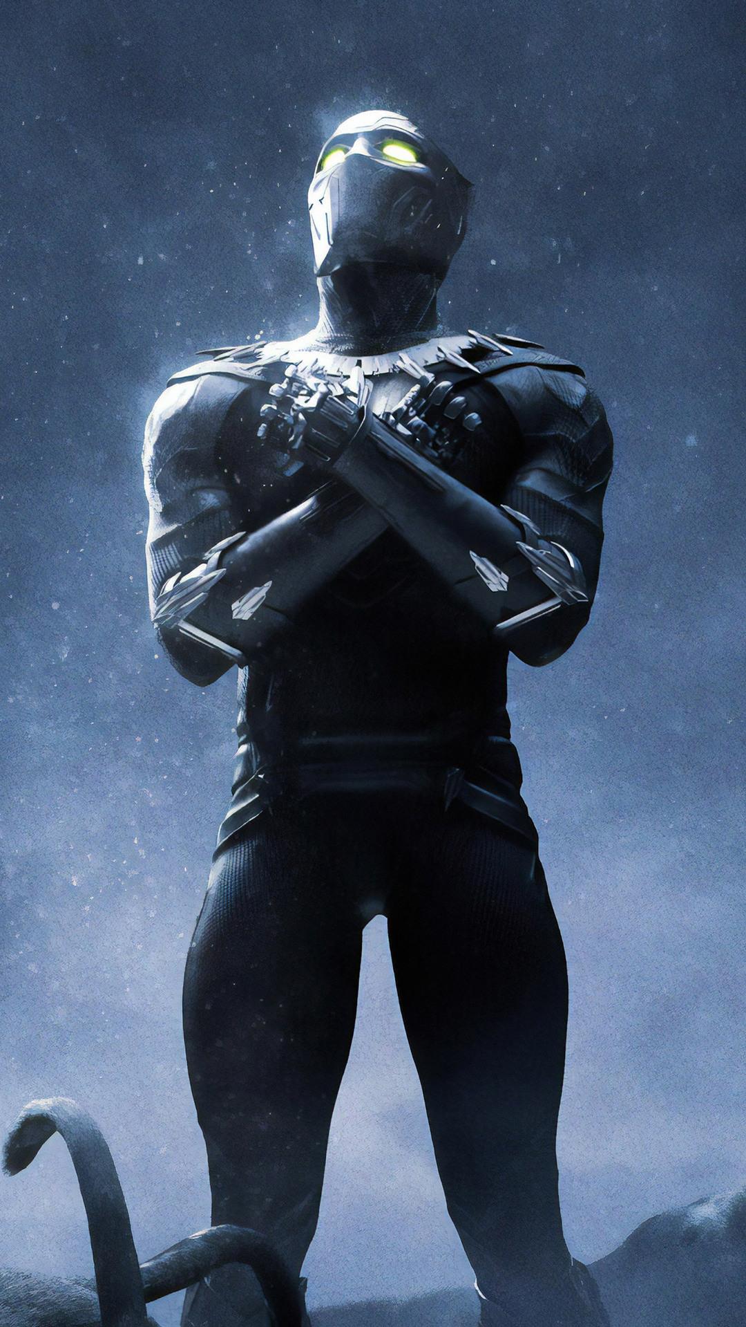 Black Panther Wakanda Salute Marvel 4k Wallpaper