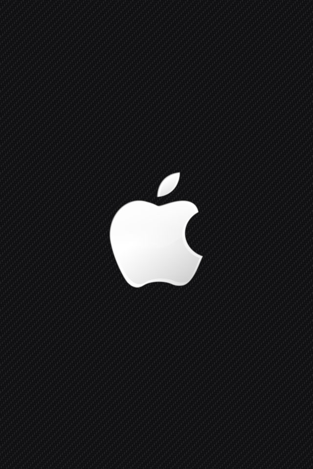 Black And White Apple iPhone Wallpaper HD