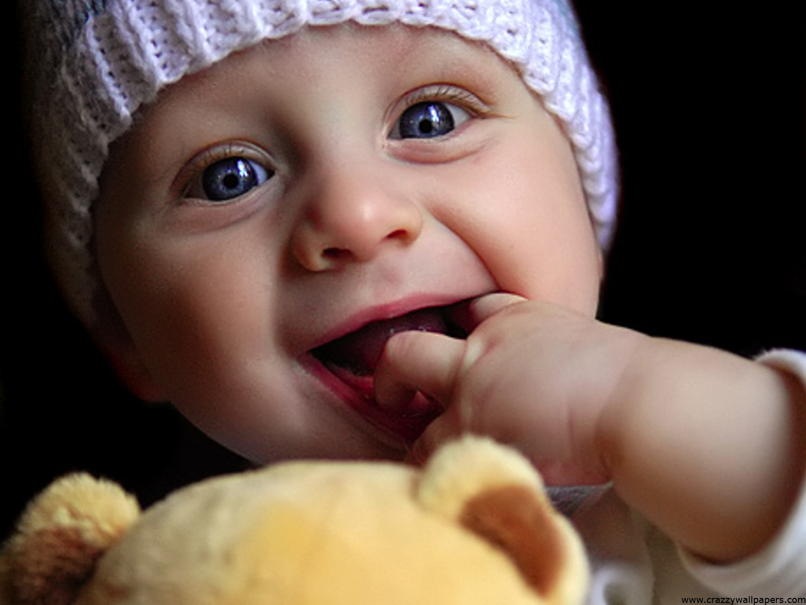 Cute baby playing doll Wallpapers HD Wallpapers