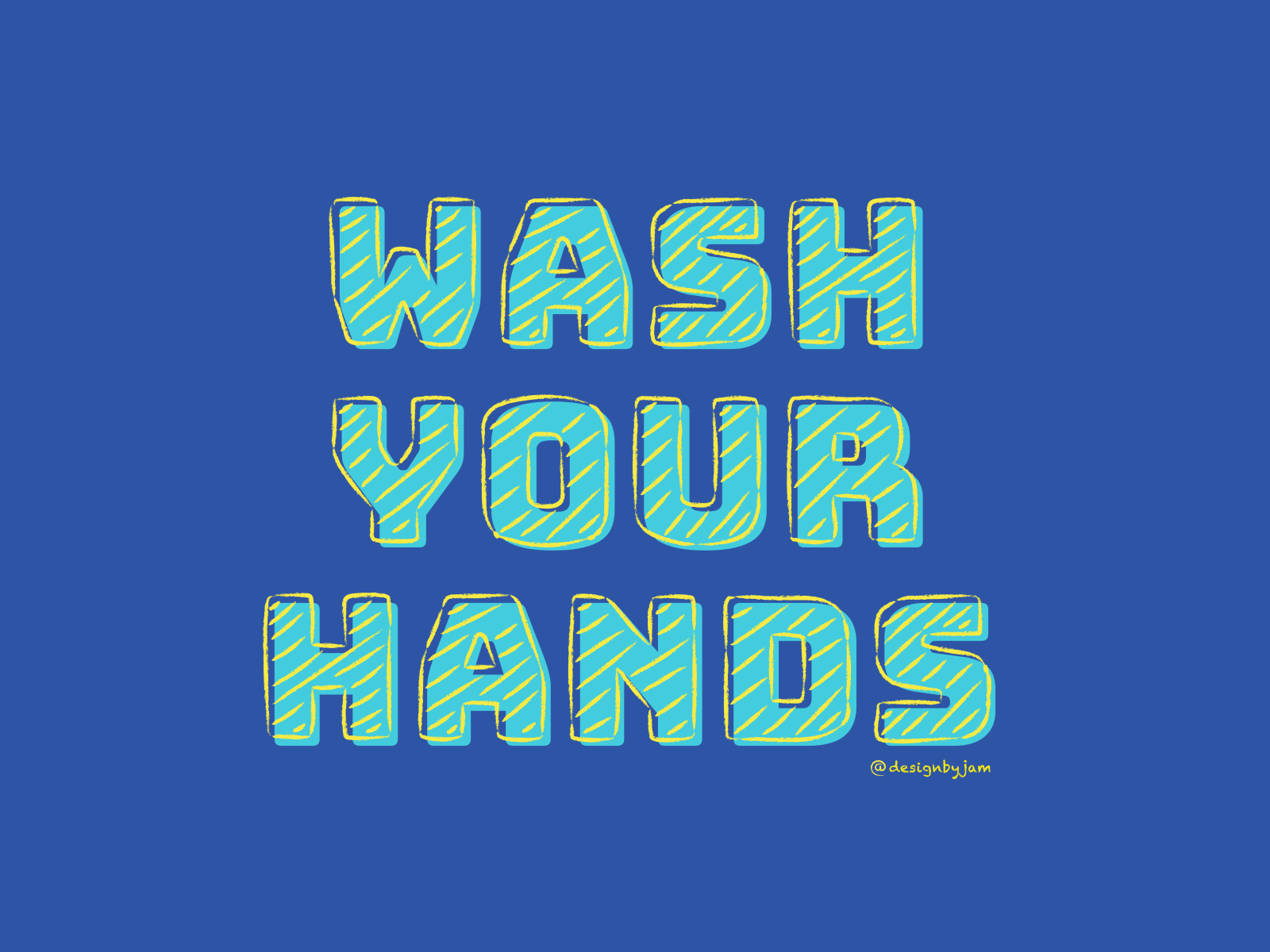 Wash Your Hands By Joshua A Mcdevitt On Dribbble