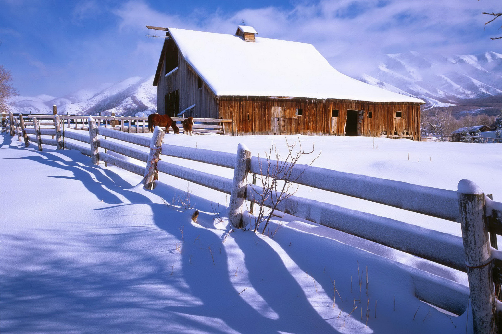 Farm In Winter X Nature Photography Miriadna