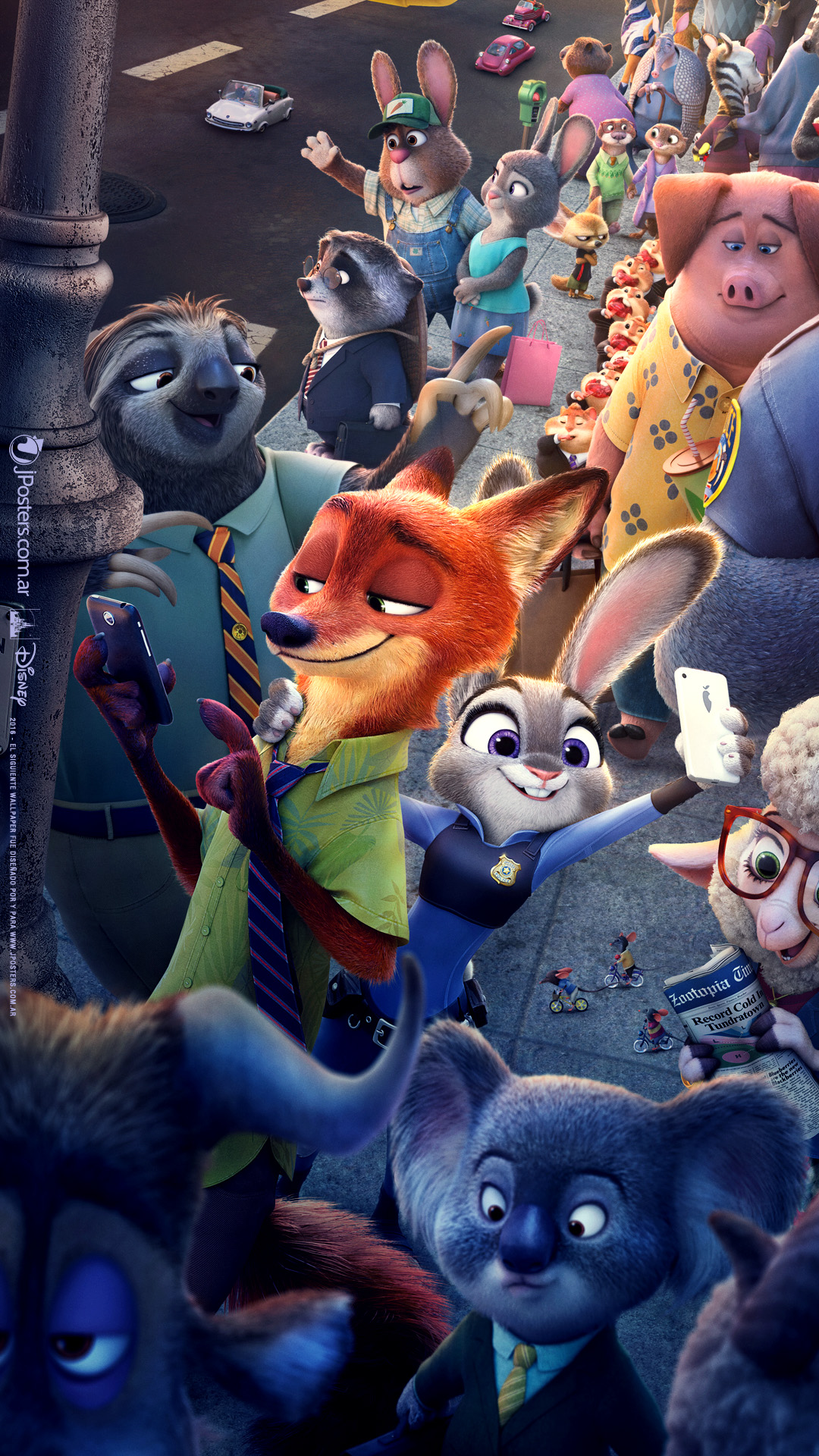 Zootopia Selfies wallpaper by ZootopiaGaming  Download on ZEDGE  4eb2