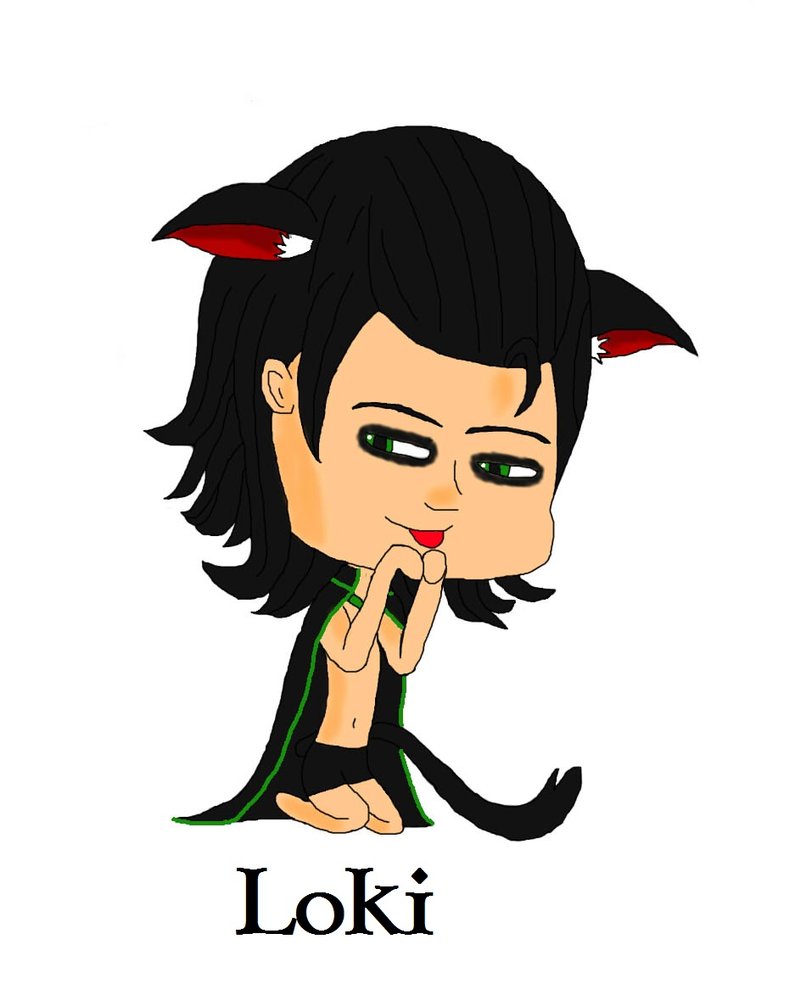 Chibi Loki Kitty   Animated by LokiFan360 on deviantART