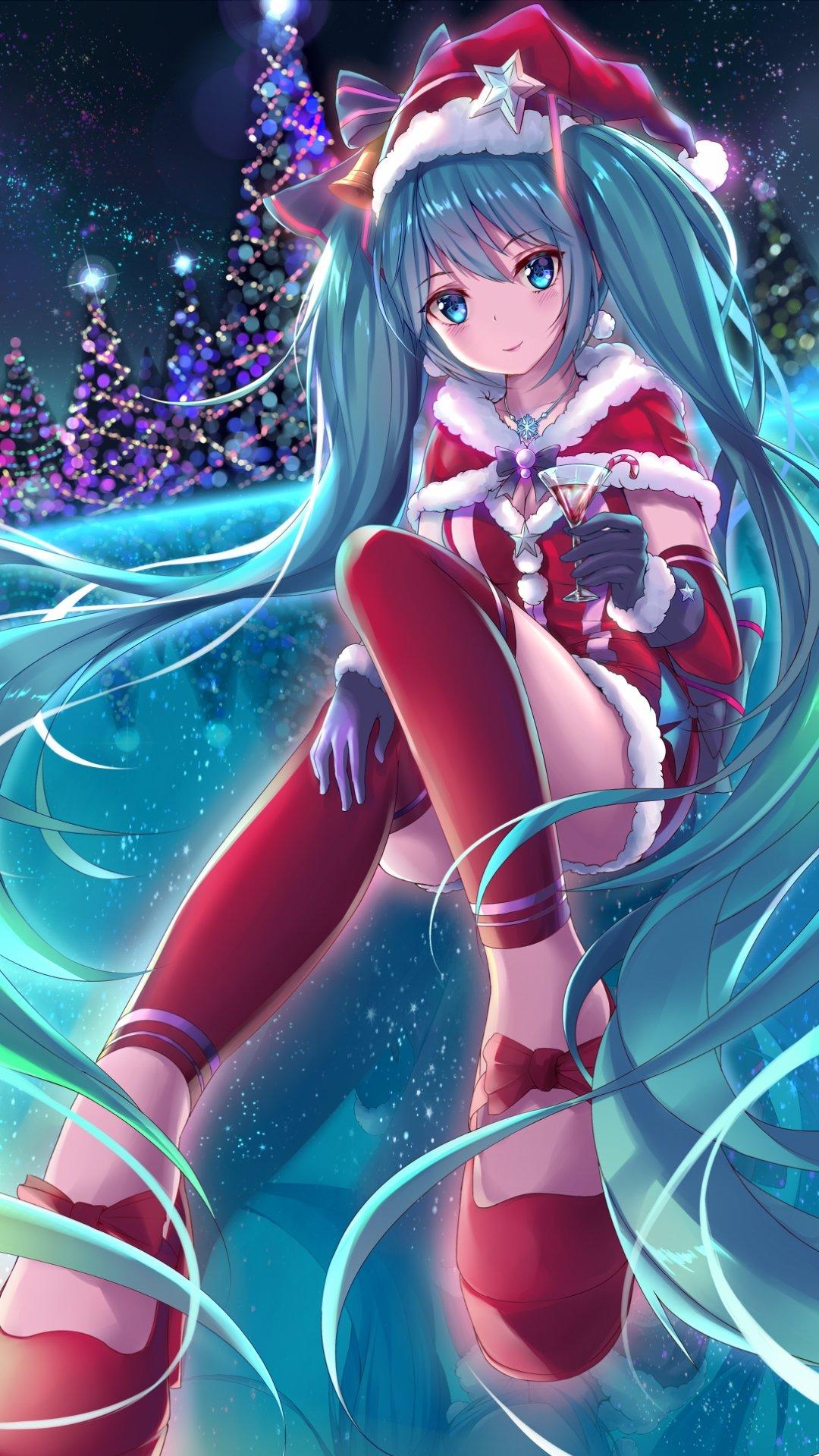 Christmas Anime Samsung Galaxy Note Wallpaper