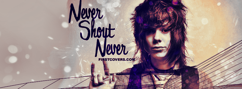 never shout never Facebook Coverspng