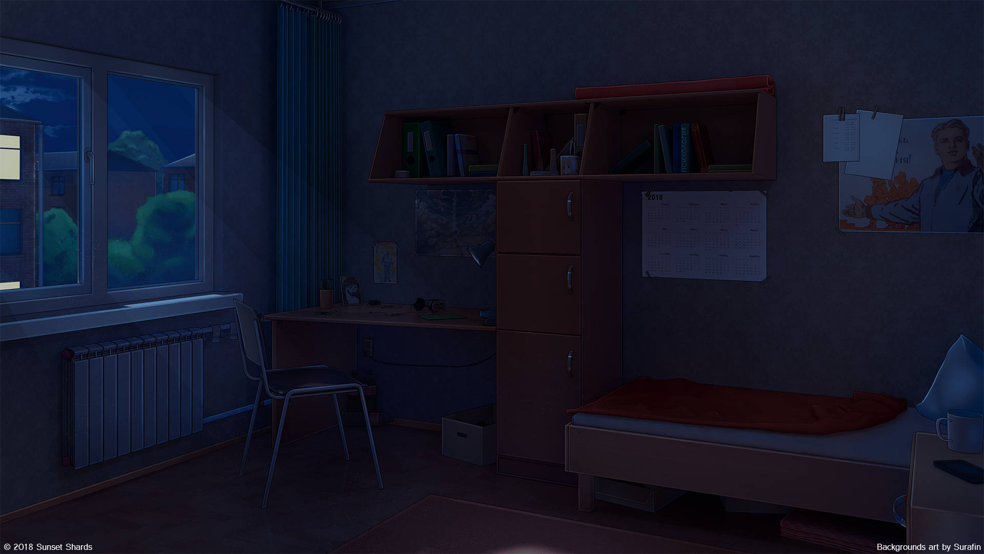 Anime Bedroom Wallpaper