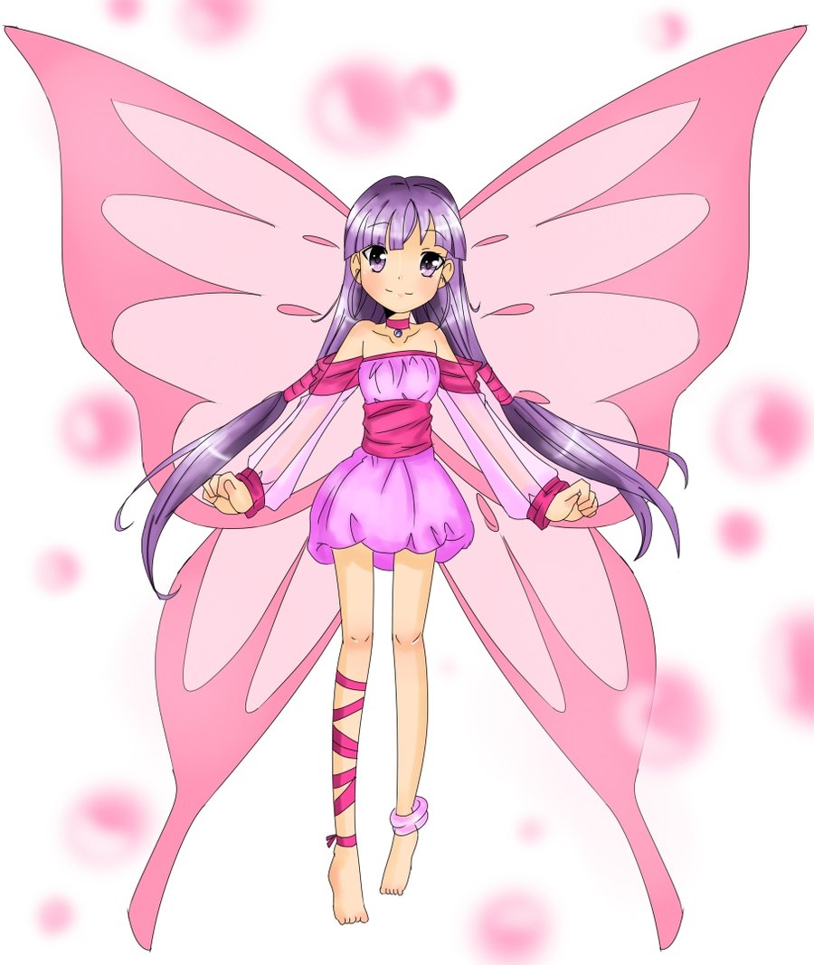 Pink Fairy by AlineSM on