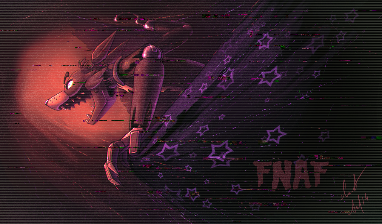 FNAF 4 Secret Nightmare Animatronic Chrome Theme - ThemeBeta